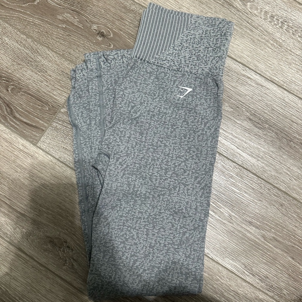 Gymshark Gray Patterned Joggers